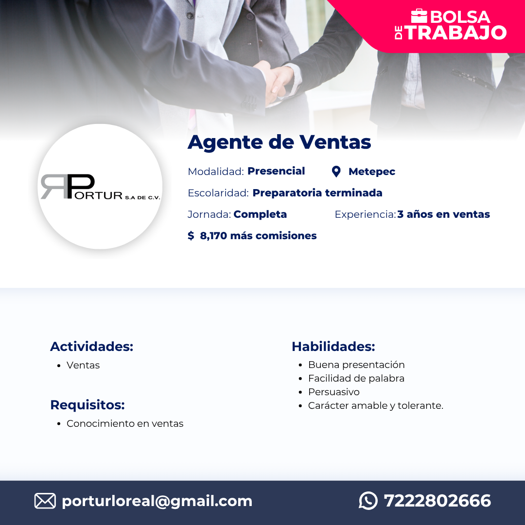 Agente de Ventas